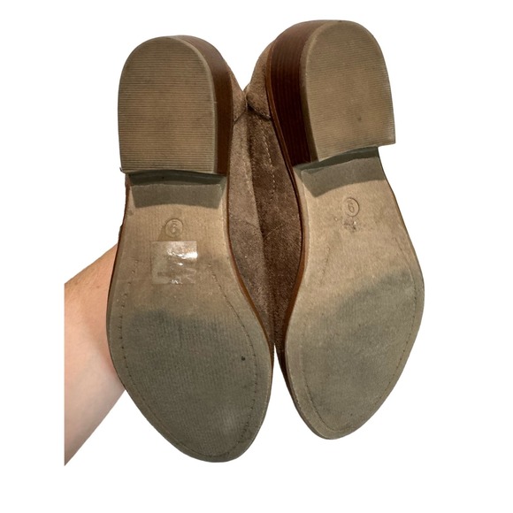 Brown‎ Suede Booties Size 9 WIld Diva Lounge - Picture 8 of 9